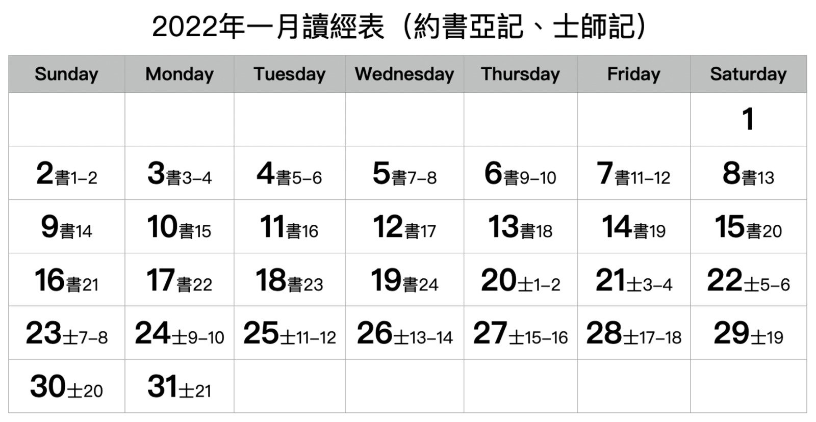 約書亞記和士師記