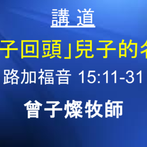 「浪子回頭」兒子的名份