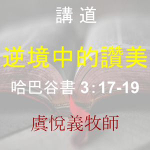 逆境中的讚美