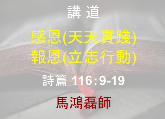 感恩(天天實踐) 報恩(立志行動)